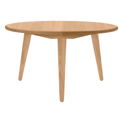 CH008 coffee table, 78 cm, oiled oak