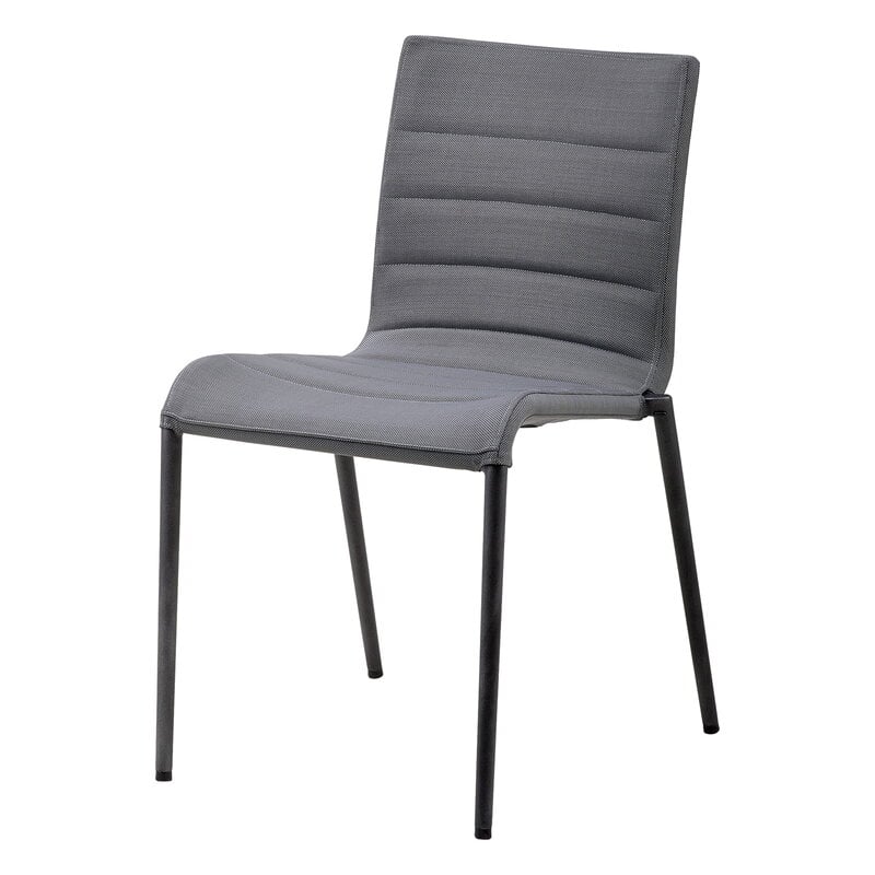 Core chair by Cane-line #stackable, grey #