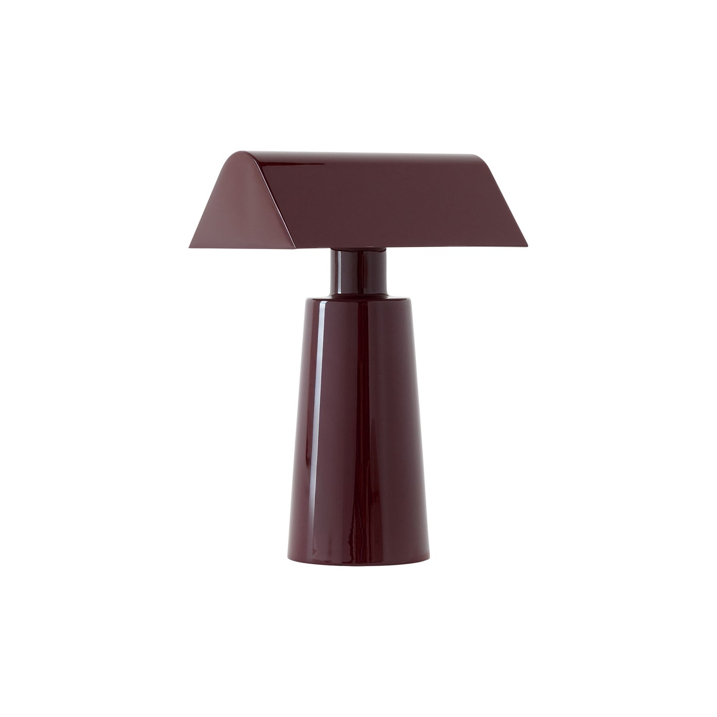 Caret MF1 Table Lamp Portable by &tradition #Dark Bordeaux