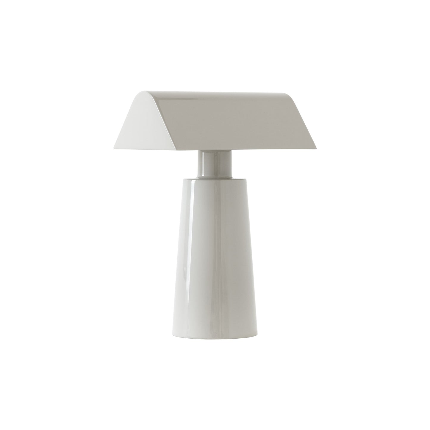 Caret MF1 Table Lamp Portable by &tradition #Silk Gray