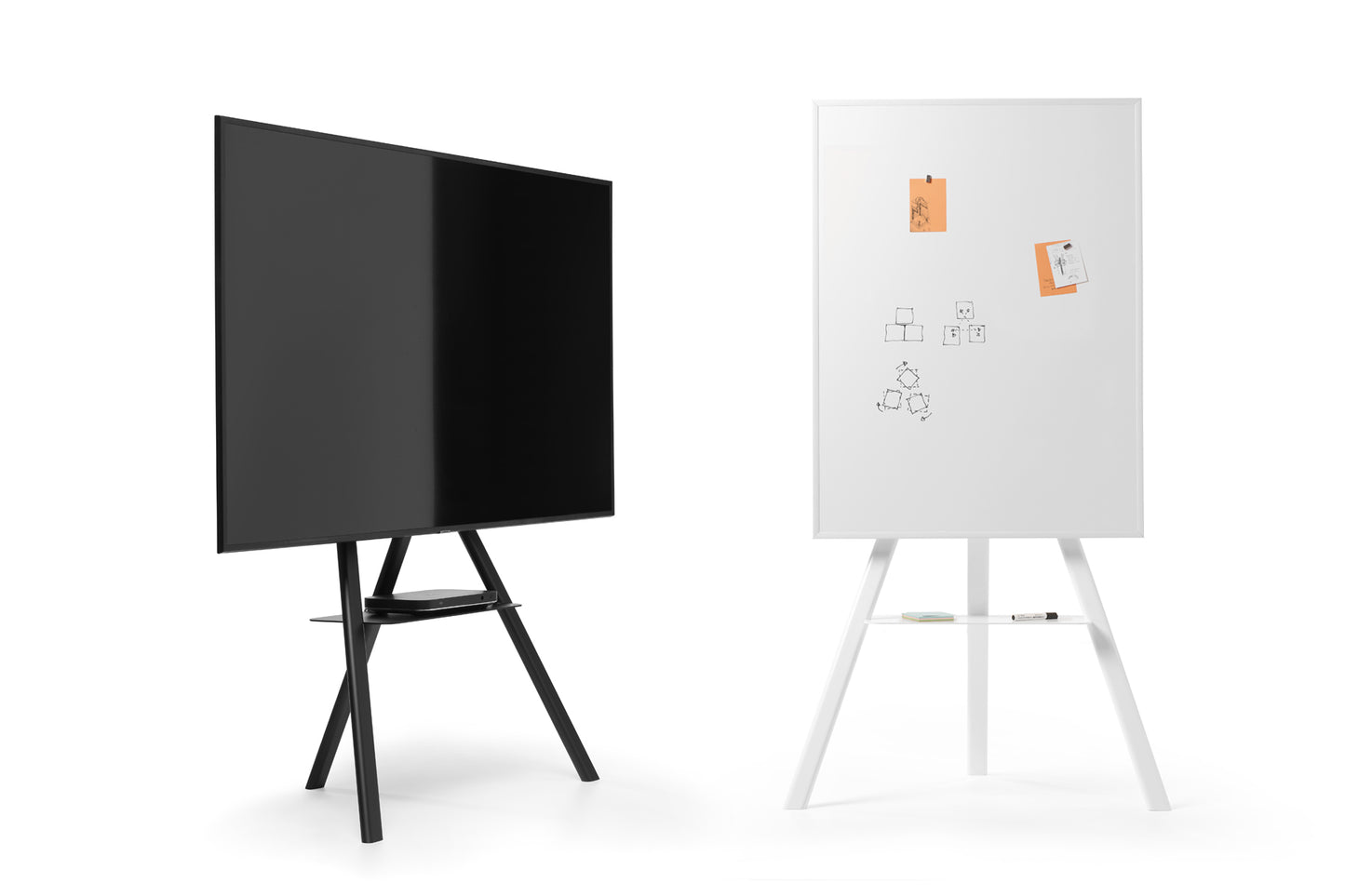 CARTESIO - Floor mounted steel stand