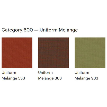 ABSENT - Modular fabric sofa (Module - Seat M + Backrest Low / Upholstery Material - Category 600 | Uniform Melange)
