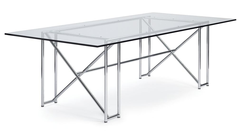 DOUBLE X - Rectangular dining table