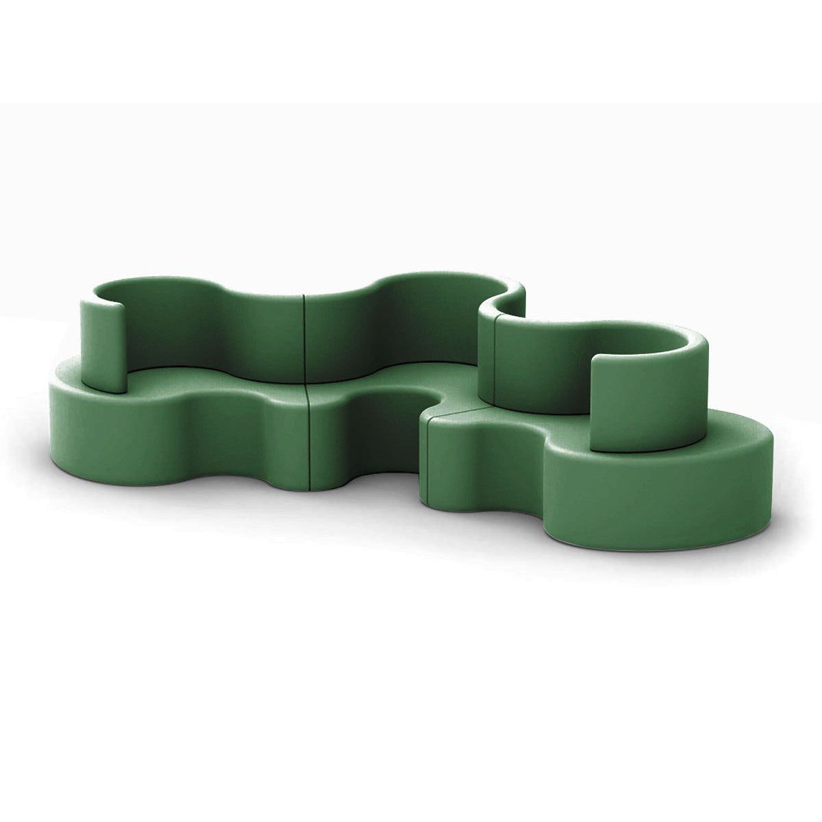 Cloverleaf Sofa IN/OUTDOOR by Verpan