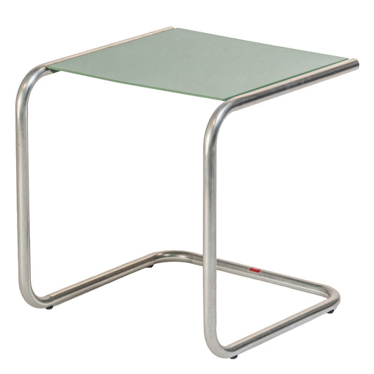 Club Outdoor sidetable, chrome - sage green