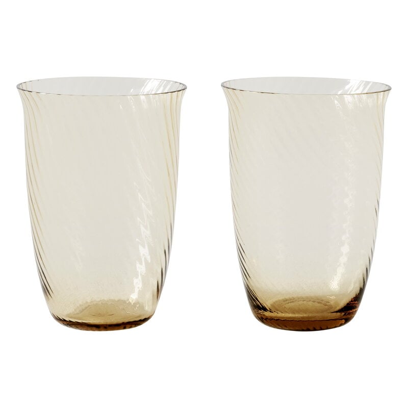 Collect SC61 glass by &Tradition #40 cl, 2 ps, amber #