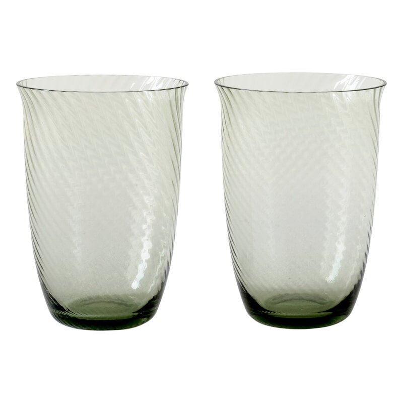 Collect SC61 glass by &Tradition #40 cl, 2 pcs, moss #