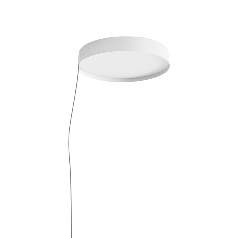 Compendium Circle ceiling rose by Luceplan #dimmable DALI, white #