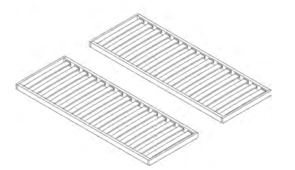 B&B italia Bed Net (Slat Frame, Reti) Collection