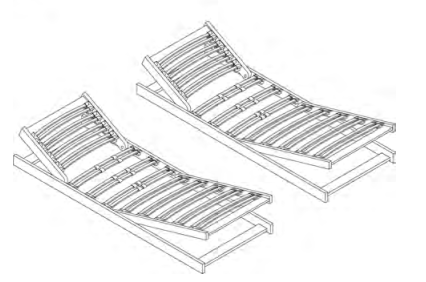 B&B italia Bed Net (Slat Frame, Reti) Collection