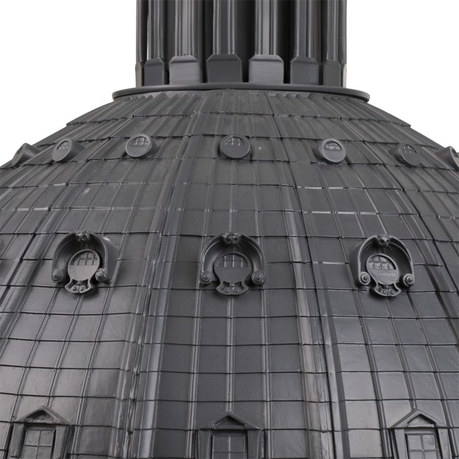 Resin Pendant Lamp Cupolone Quarantacinque by Seletti #Gray