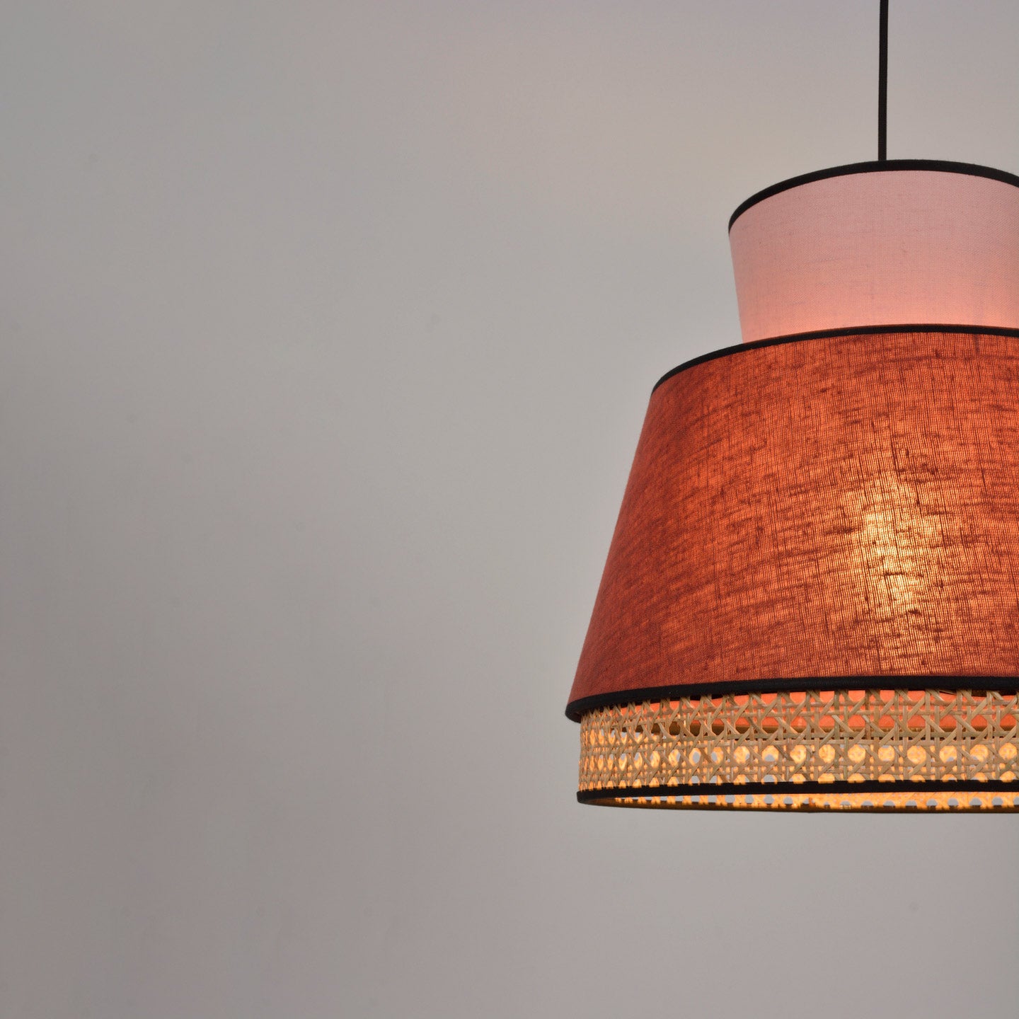 Pendant Lamp Singapour M by Market Set #Massala/Rose