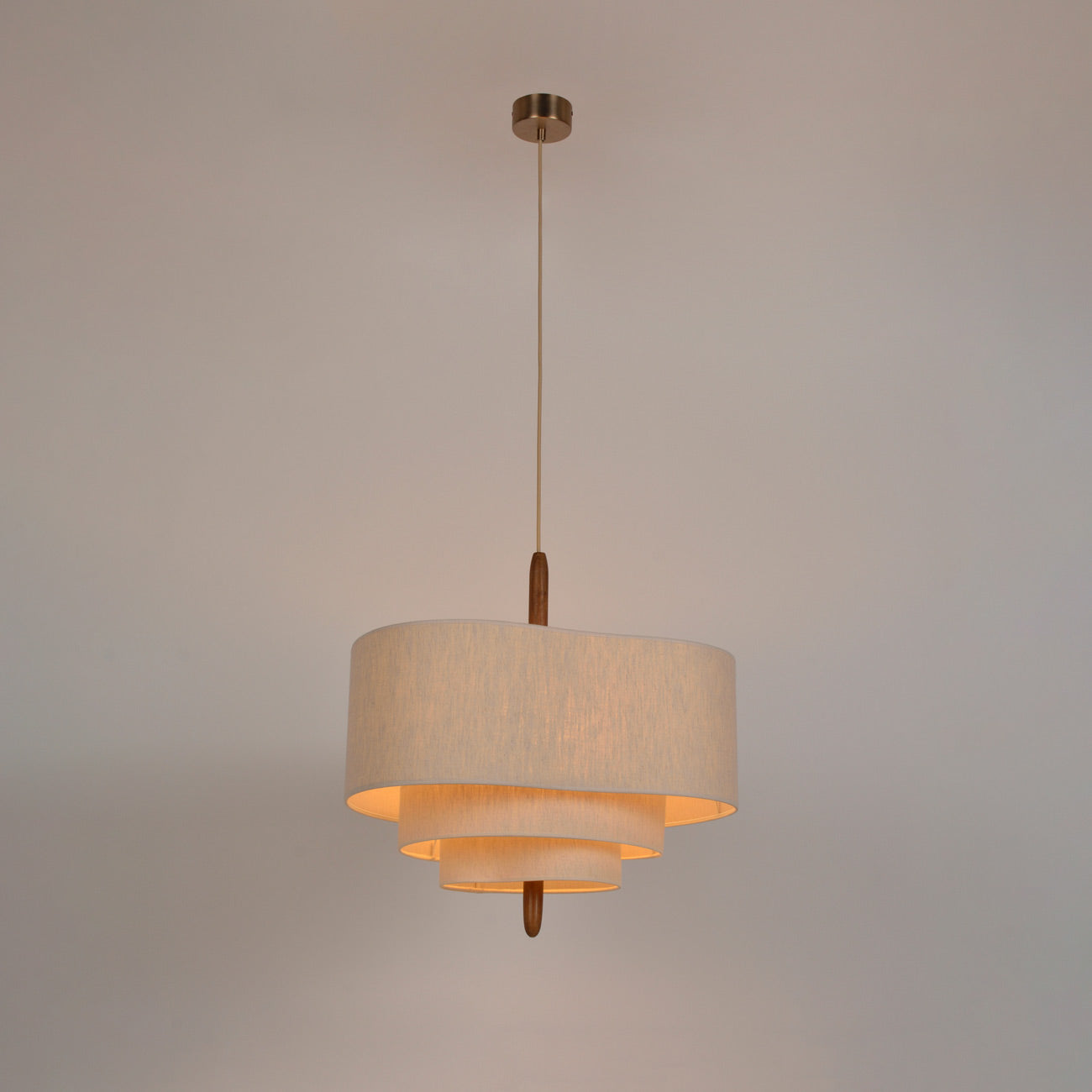 Fabric Pendant Lamp Pebble D58 by Market Set