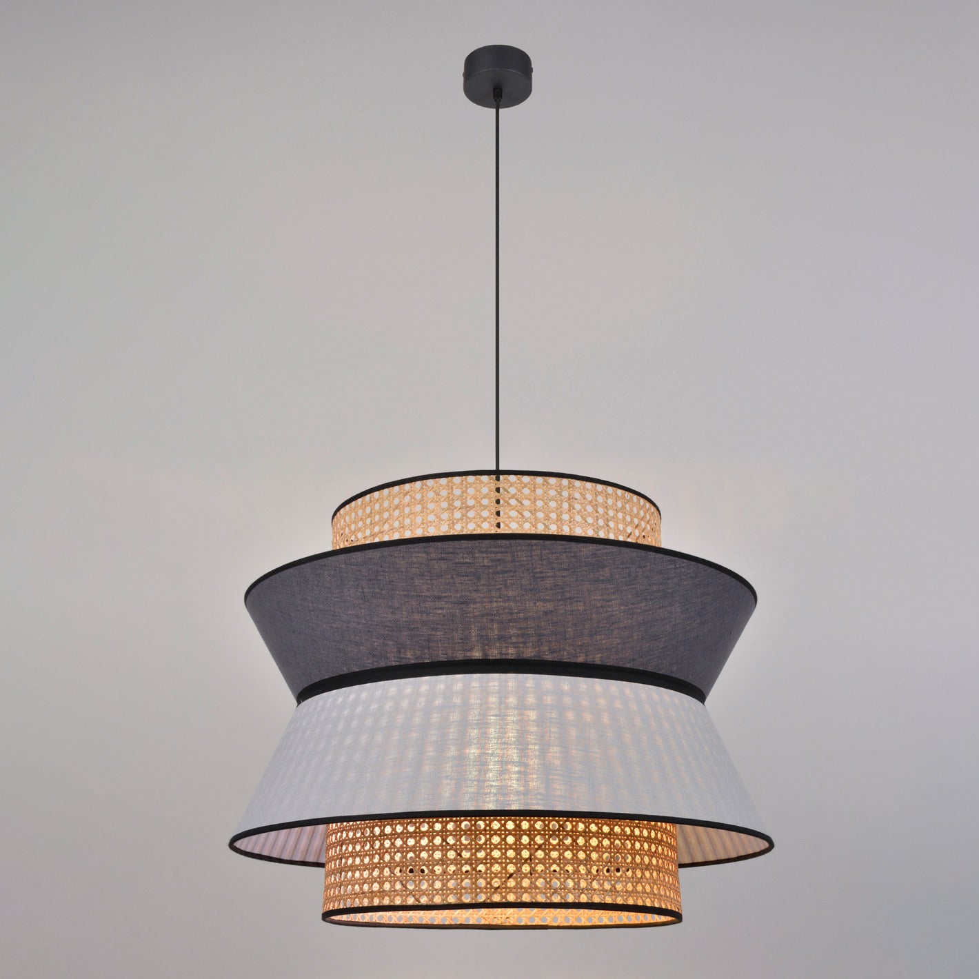 Pendant Lamp Singapour Xl by Market Set #Light gray/Anthracite