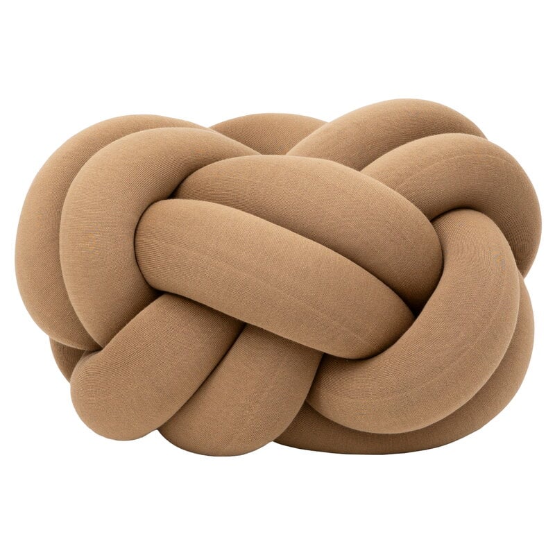Knot cushion by Design House Stockholm #XL, camel #