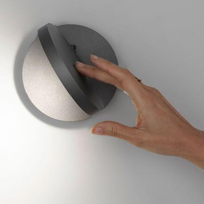 Artemide DEMETRA FARETTO Wall Lamp 3000K Without On/Off Anthracite Grey
