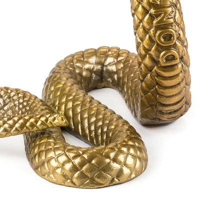 Aluminium Decorative Object Wunderkrammer Snake by Seletti