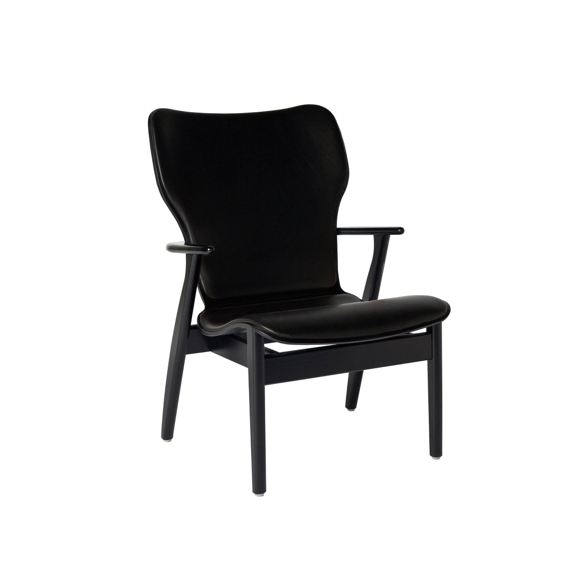 Artek Domus Lounge Chair — 블랙 래커 · Prestige Black