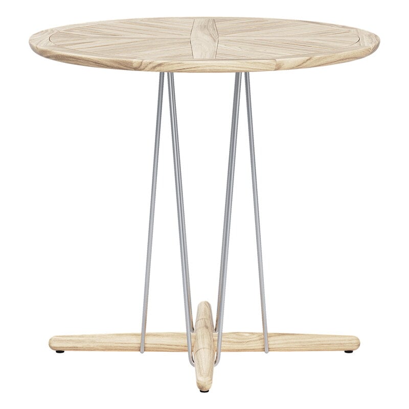 Embrace E022 dining table by Carl Hansen & Søn #80 cm, teak #