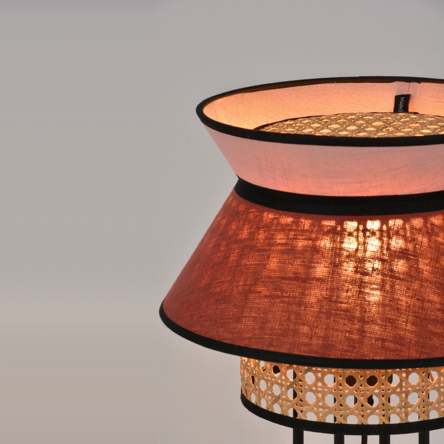 Table Lamp Singapour by Market Set #Massala/Rose