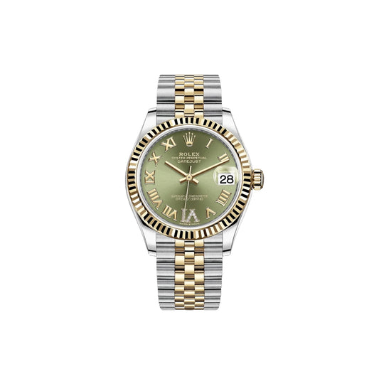 [빈티지/매장즉시발송] Rolex® Datejust 31 (31mm | 올리브그린 | 6시 다이아 | 플루쥬빌)