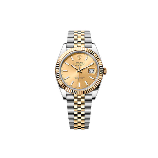 [빈티지/매장즉시발송] Rolex® Datejust 41 (41mm | 샴페인 다이얼 | 바 인덱스 | 옐로우골드 | 플루쥬빌)