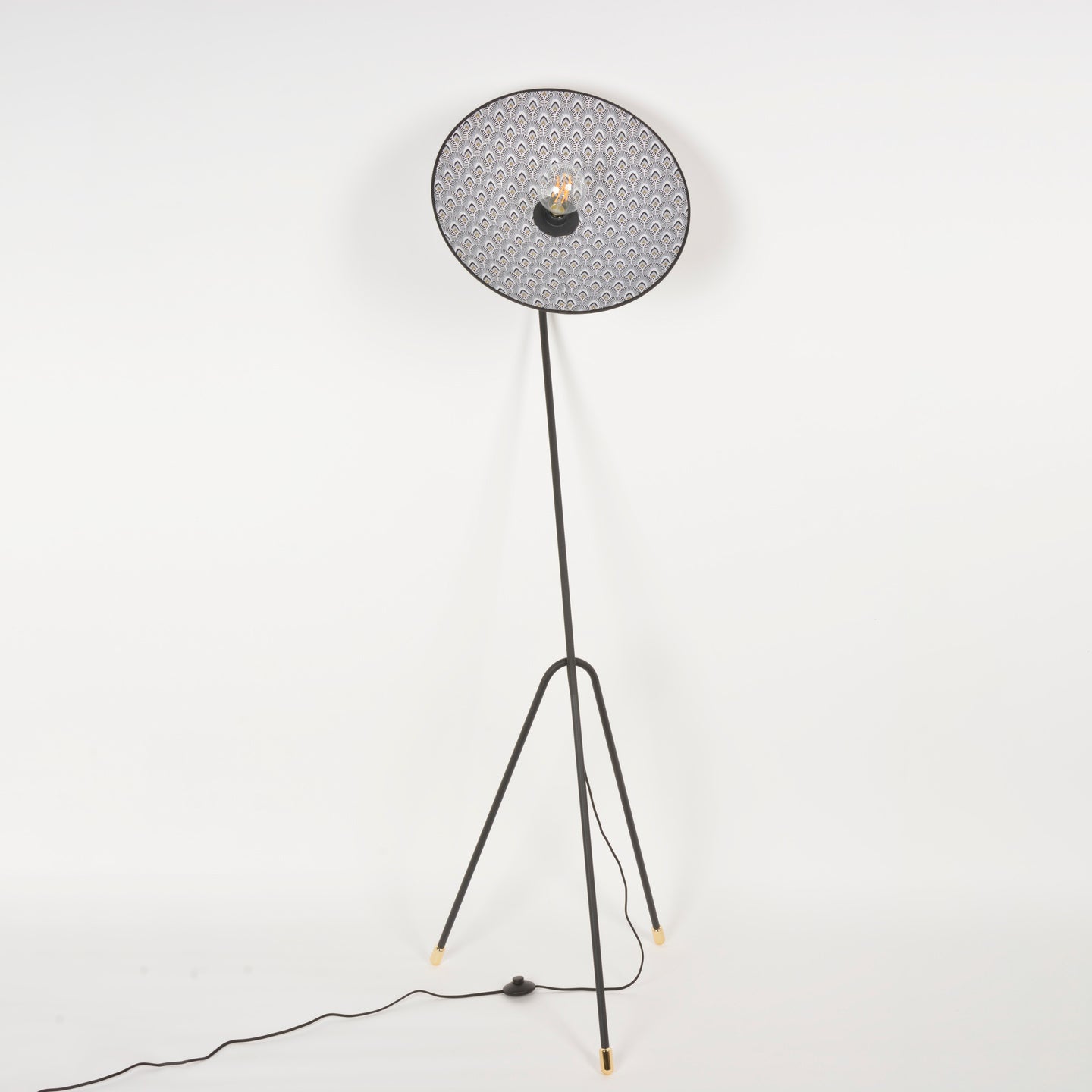 Floor Lamp Gatsby by Market Set #Peacock black