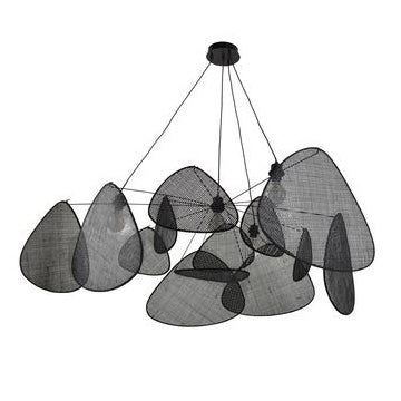 Pendant Lamp Screen Xxl by Market Set #Black Cane