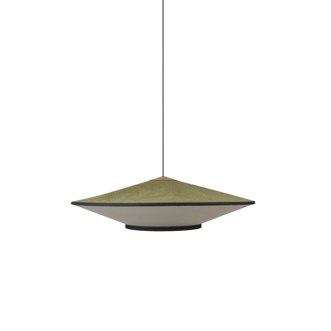 Cymbal Pendant Lamp by Forestier #Evergreen/Large