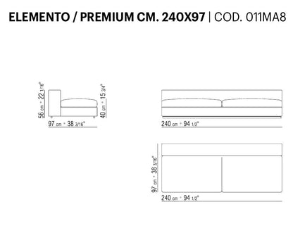 GROUNDPIECE Sectional Sofas - Composition1