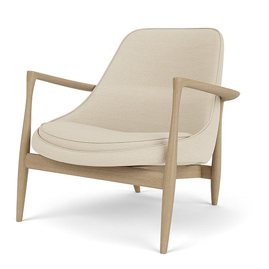 Elizabeth Lounge Chair by Audo Copenhagen #Natural Oak/Fabric | Hallingdal 65 | 200
