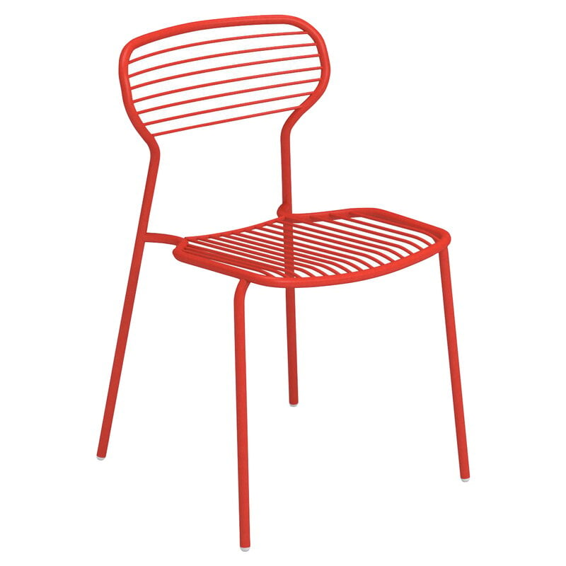 Apero chair by Emu #scarlet red #