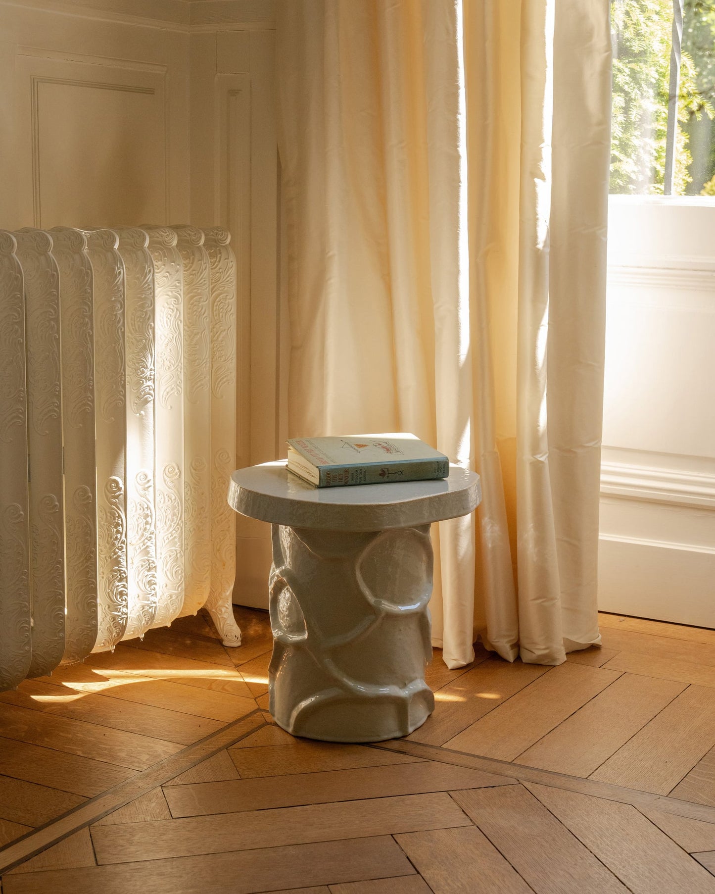 Mena side table 07, grey