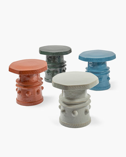 Clara side table 08, grey