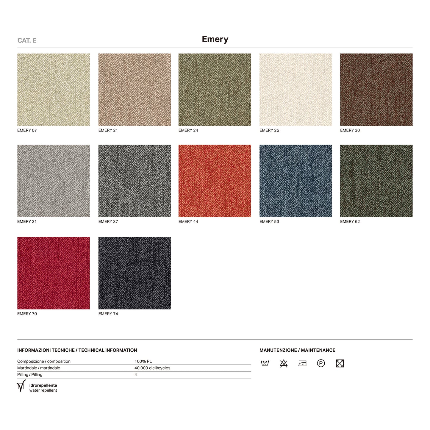 PAPILO - Element (Model - PAPIZH100 / Upholstery Material - Fabric | Emery)