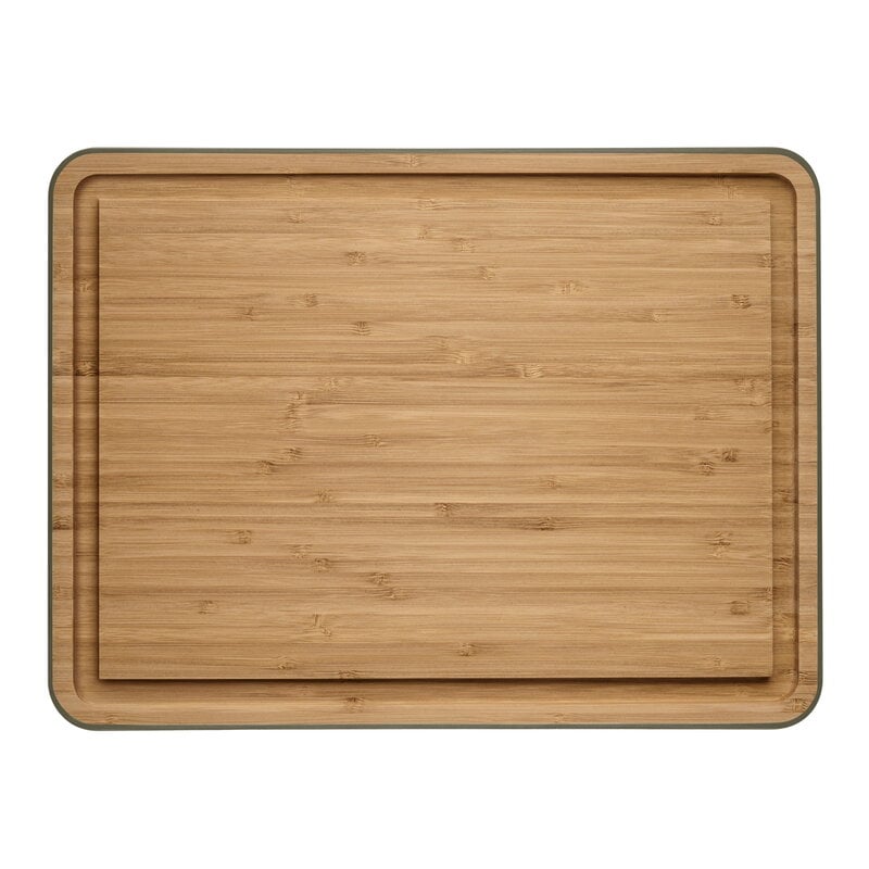 Green Tool cutting board with groove by Eva Solo #39 x 28 cm, bamboo #