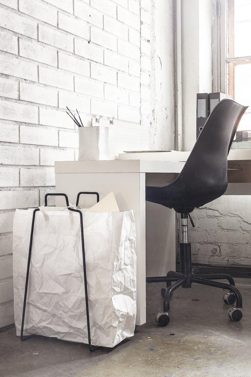 Helsinki bag holder, black