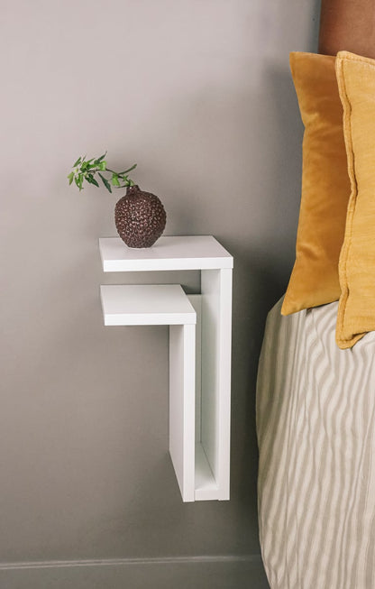 F-shelf, left, white