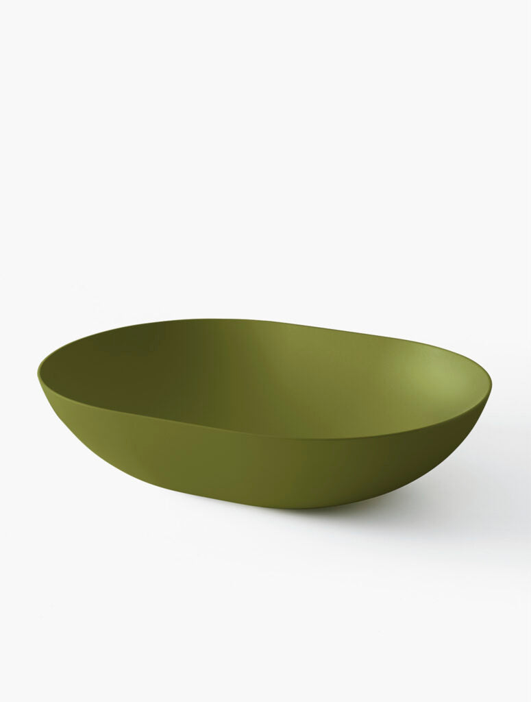 CIOTOLA 60 - Countertop oval marble washbasin by Falper