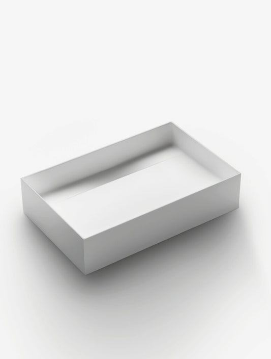 FONTANA WF1 - Countertop rectangular washbasin by Falper