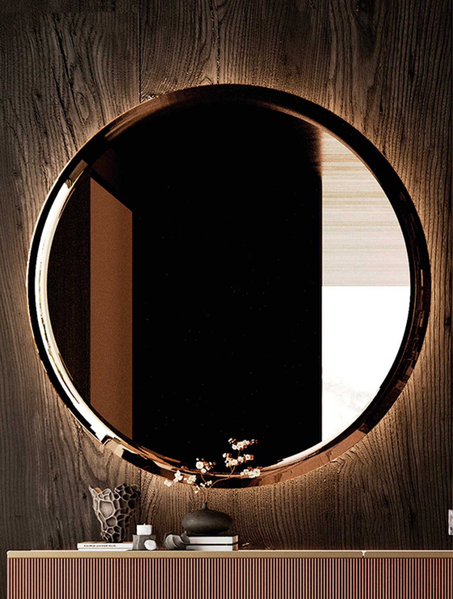 OLED Mirror - Wall-Mounted by Falper