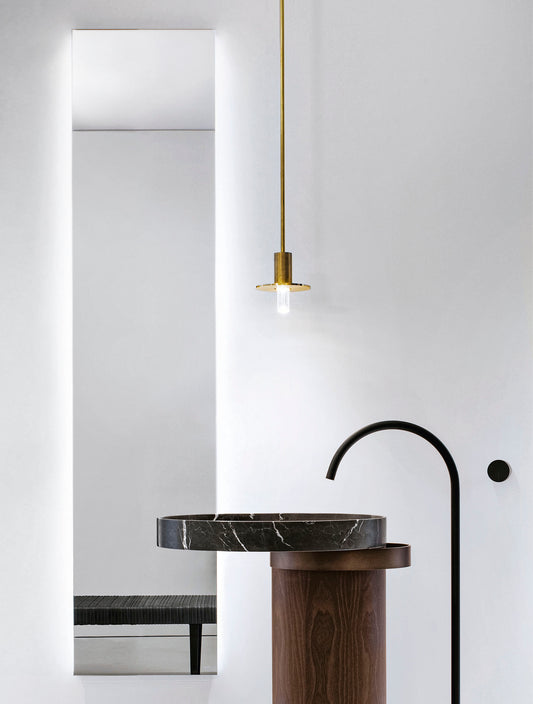 QUATTRO.ZERO - Mirror Cabinet with LED by Falper