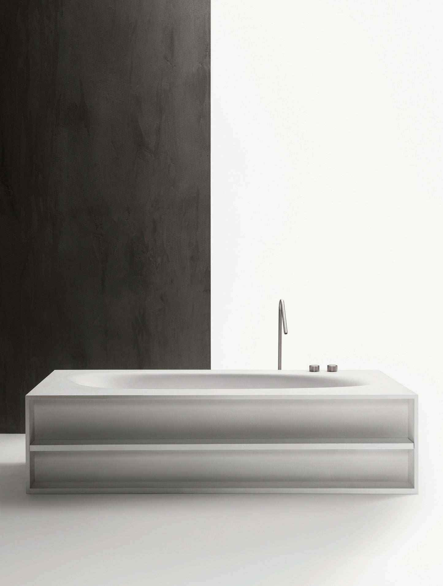 VASCAMISURA - Freestanding rectangular bathtub by Falper