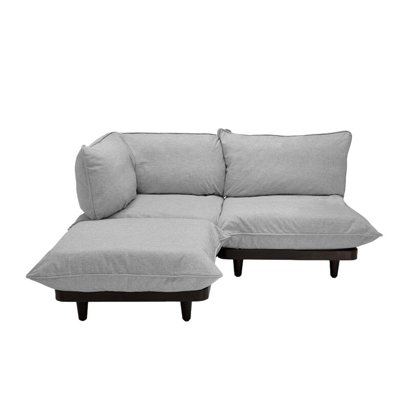 Paletti sofa by Fatboy #3 modules, left, rock grey #