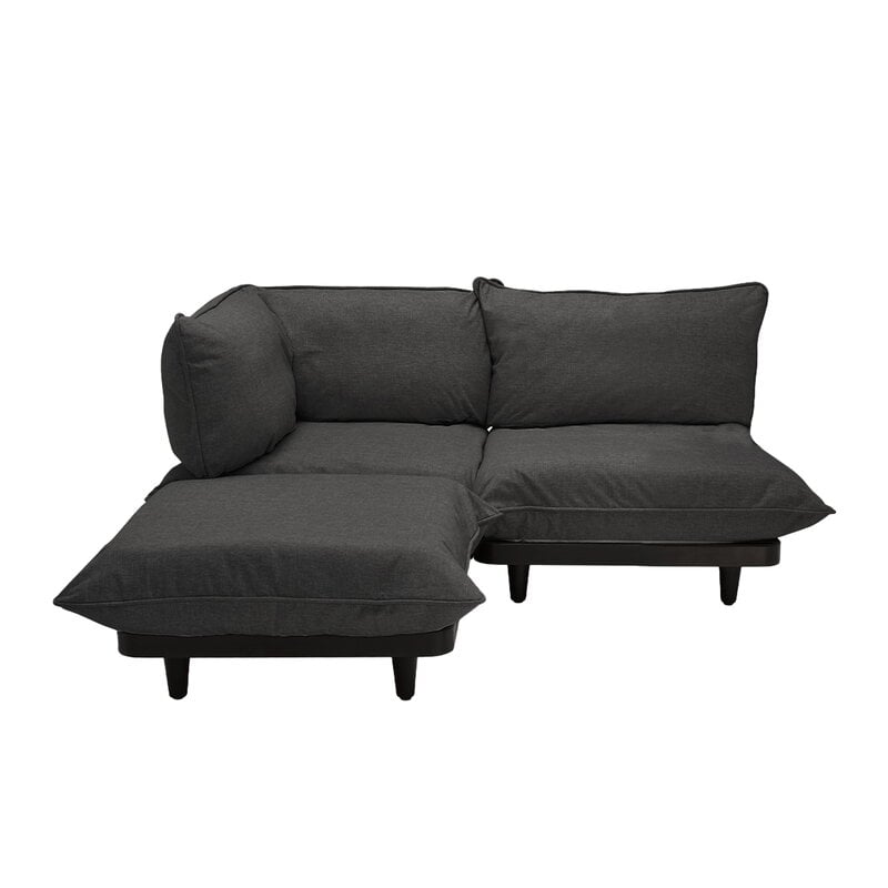 Paletti sofa by Fatboy #3 modules, left, thunder grey #