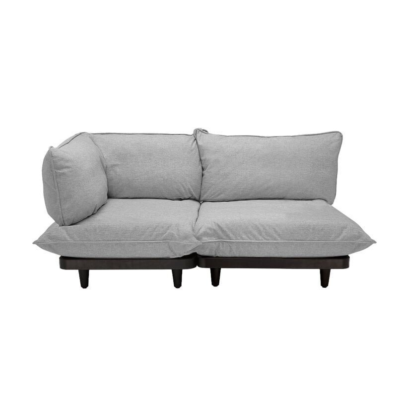 Paletti sofa by Fatboy #2 modules, left, rock grey #