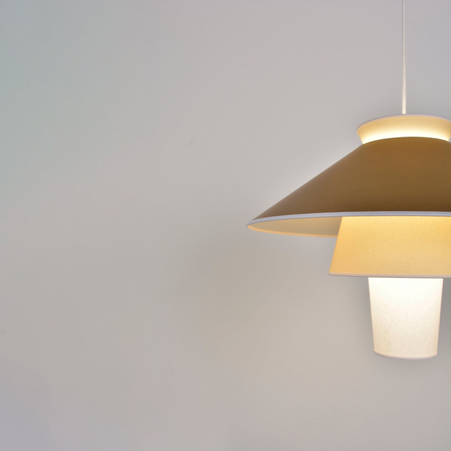 Pendant Lamp Ruche L by Market Set #Ocher