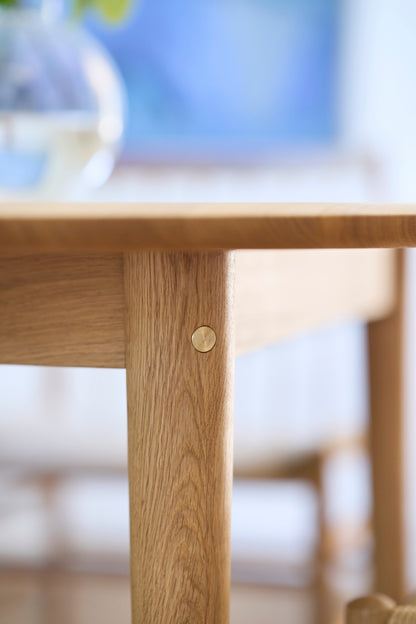 C62 Bjørk dining table, 115 cm, oiled oak