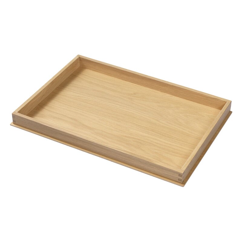 A232 drawer by FDB Møbler #S, lacquered oak #
