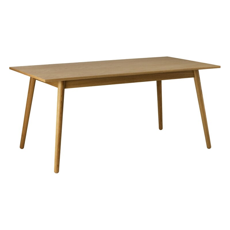 C35B dining table by FDB Møbler #160 x 82 cm, lacquered oak #